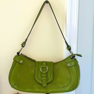 sage green mini purse